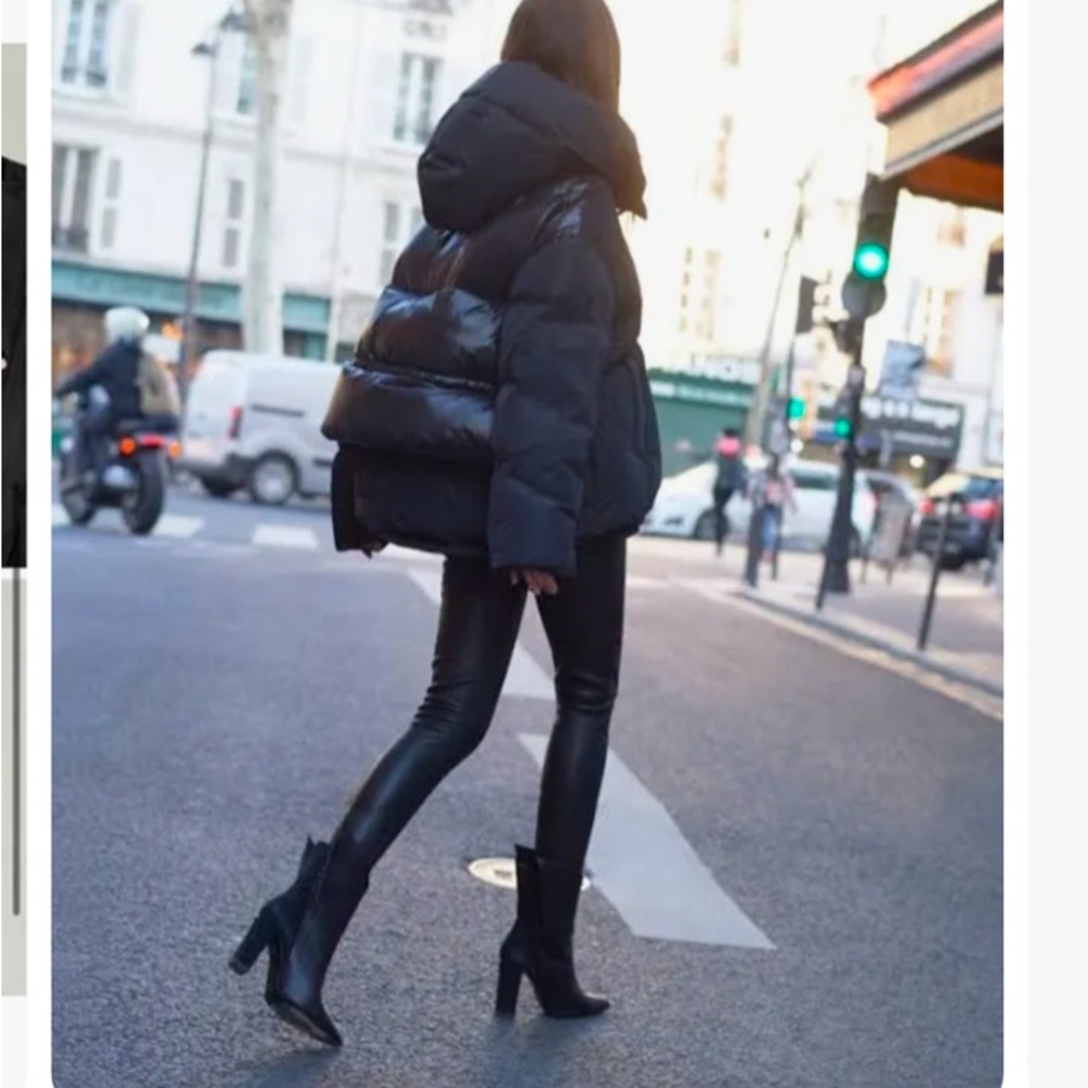 Stylish Black Puffer Jacket Nicole Benisti